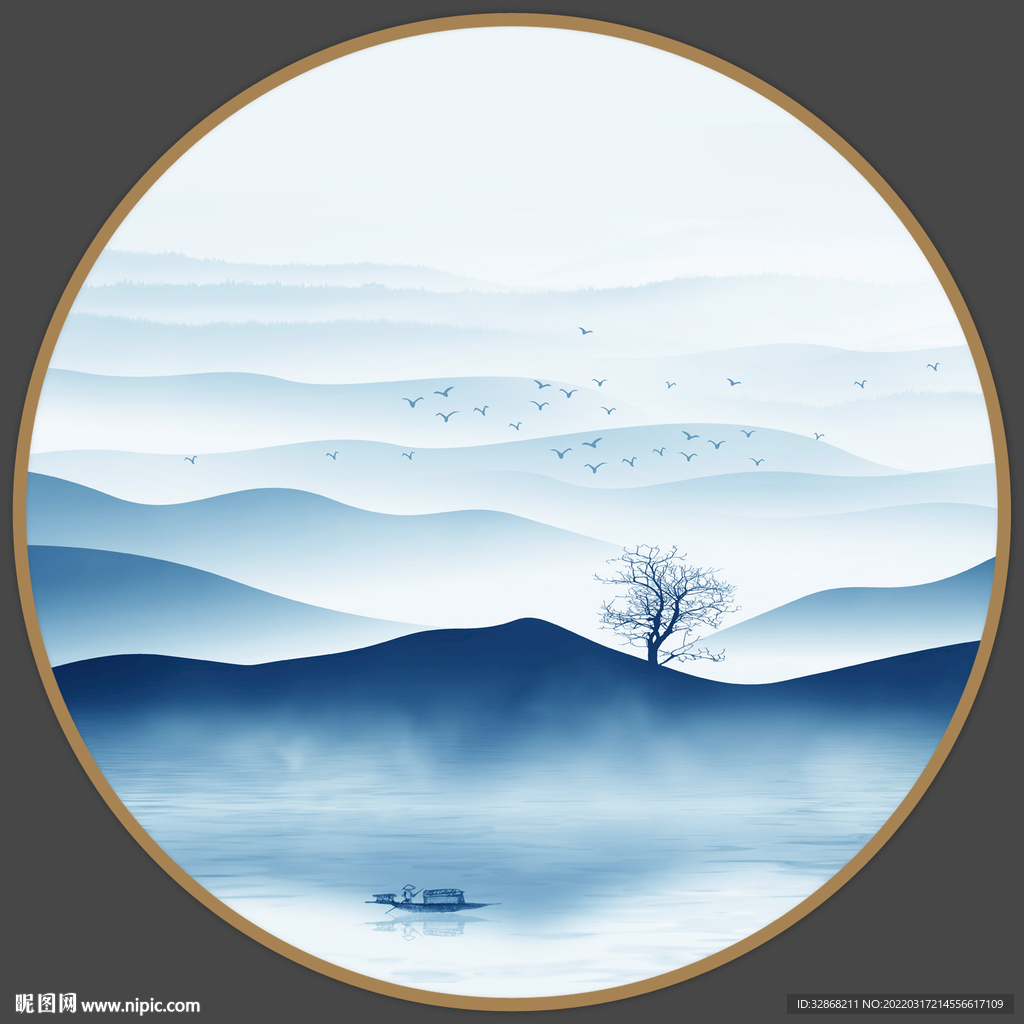 水墨山水