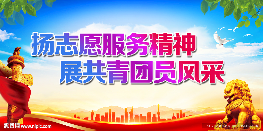 扬志愿服务精神