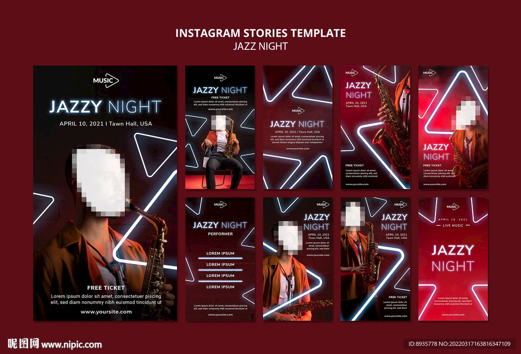 音乐系列活动海报