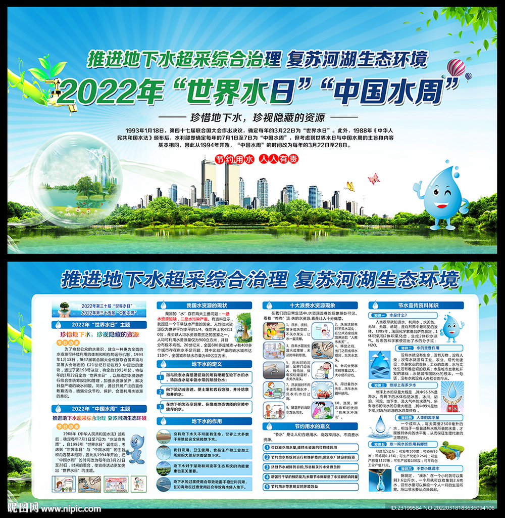 2022中国水周宣传栏