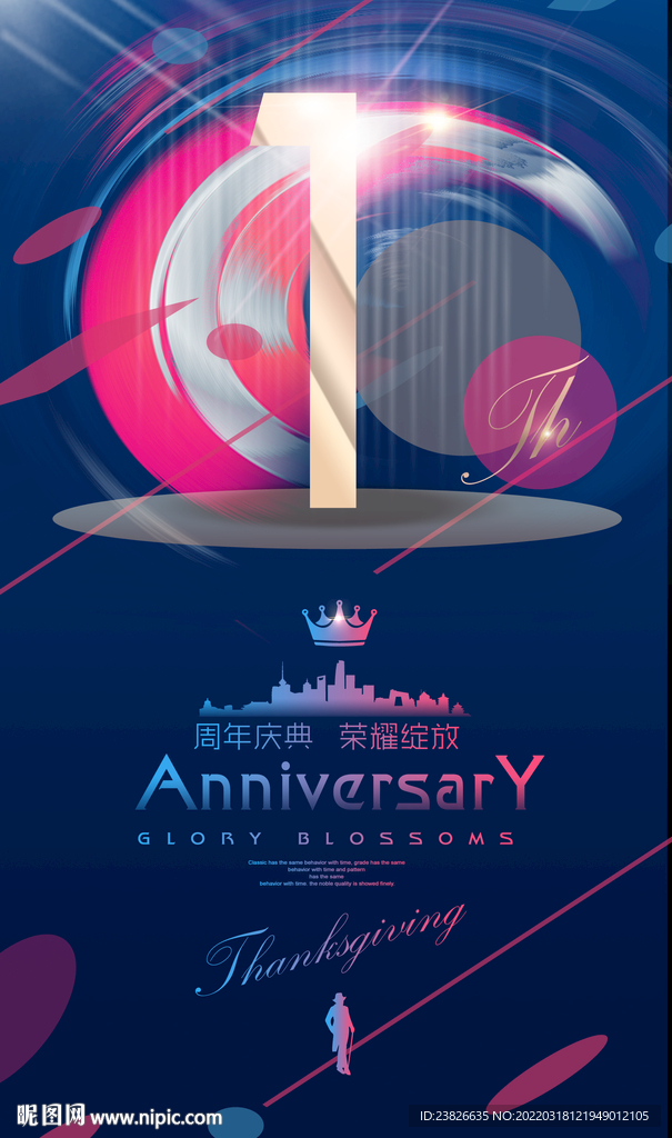 1周年