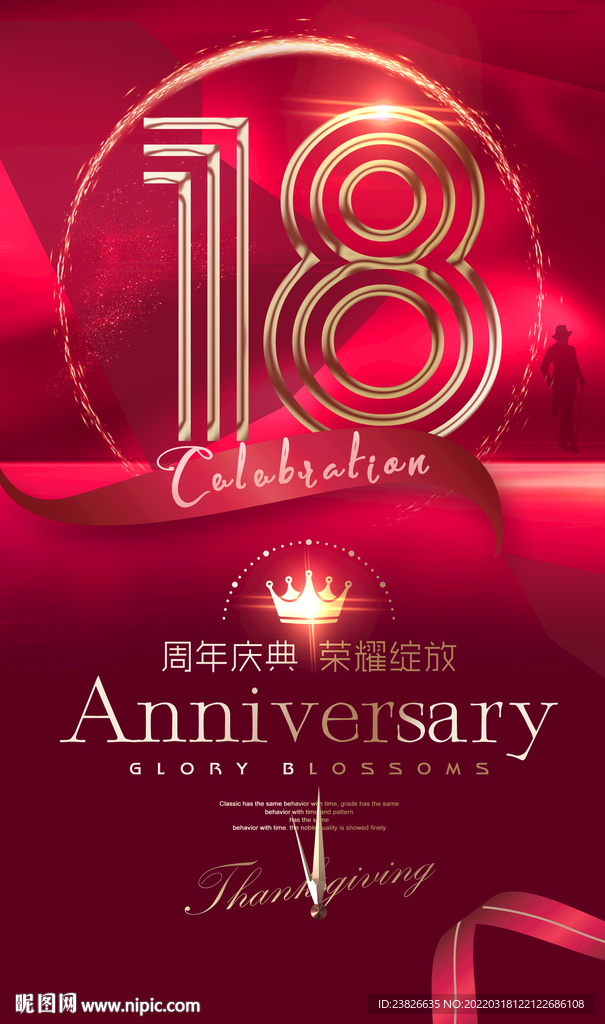 18周年