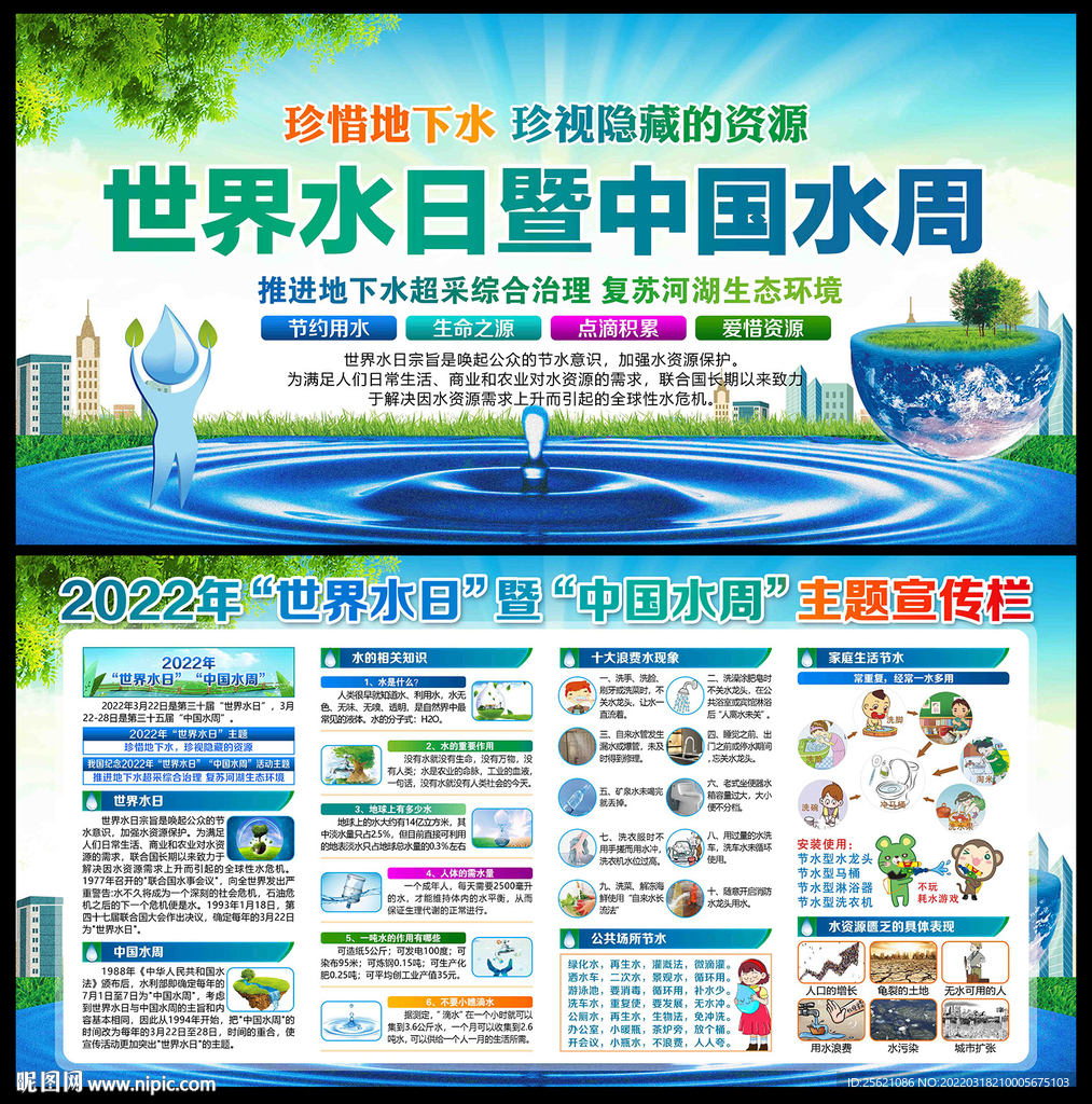 中国水周展板