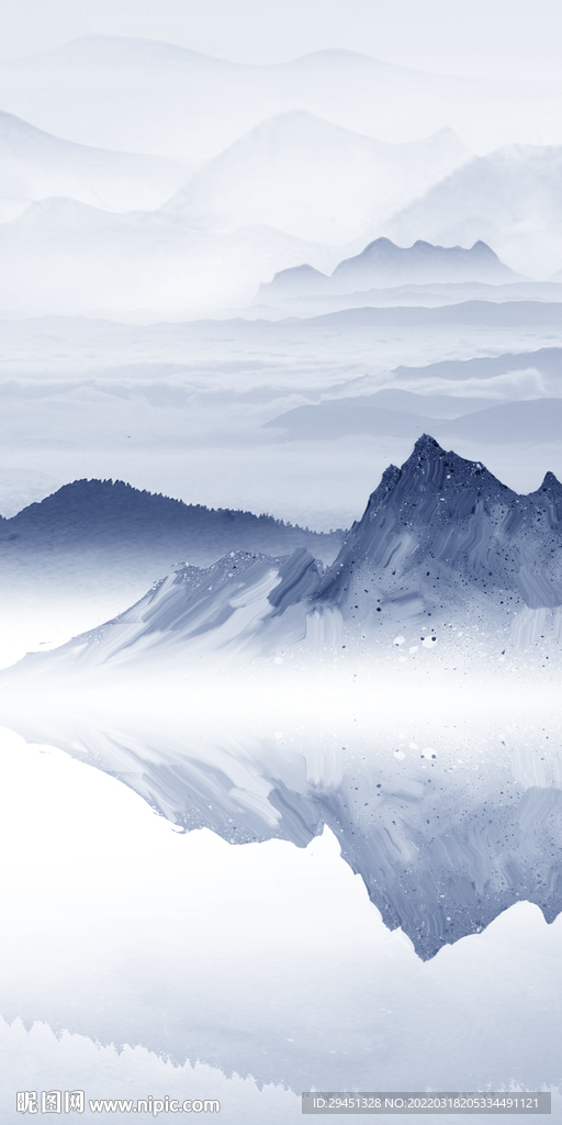 新中式人气高档玄关 TIF分层