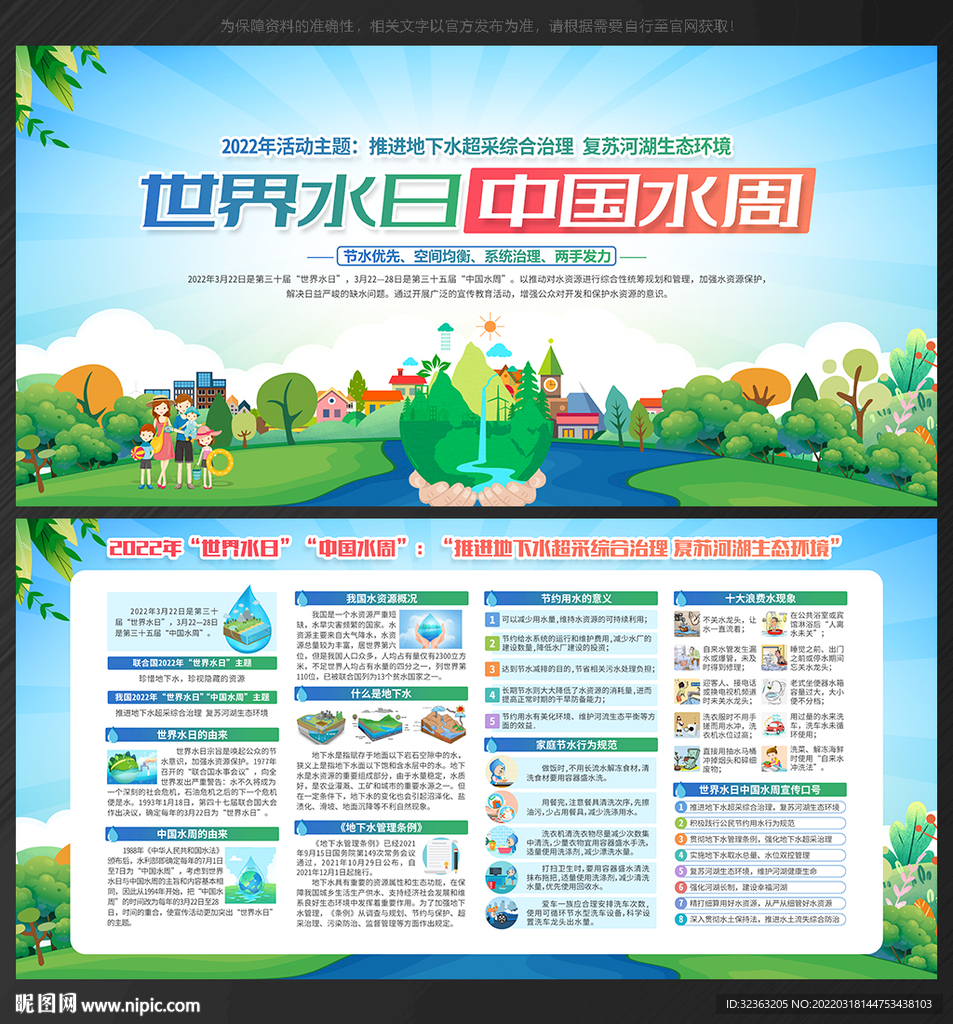 中国水周展板