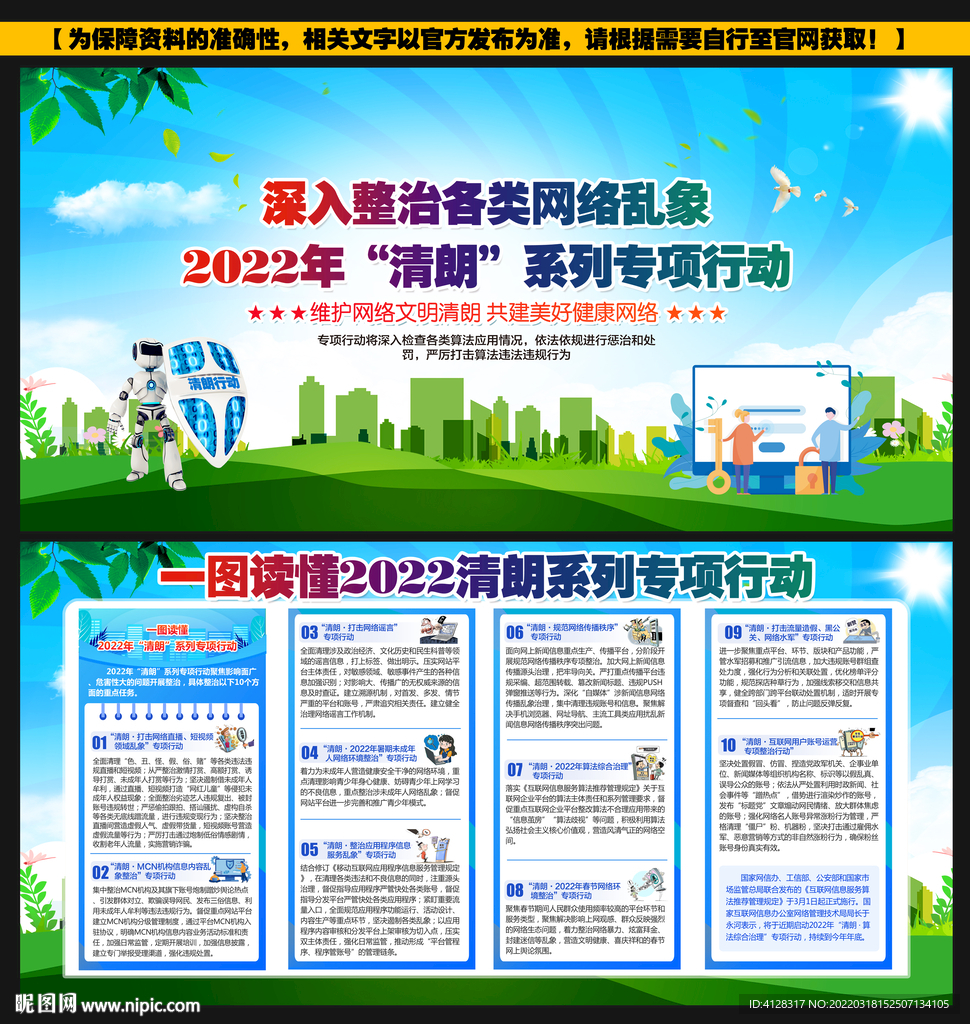 2022年清朗专项行动