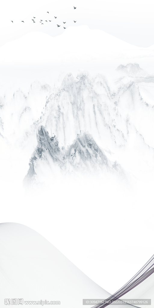 新中式最新玄关背景 TIF分层