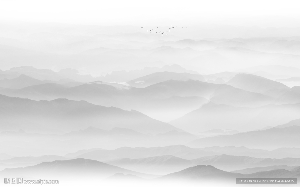新中式水墨画