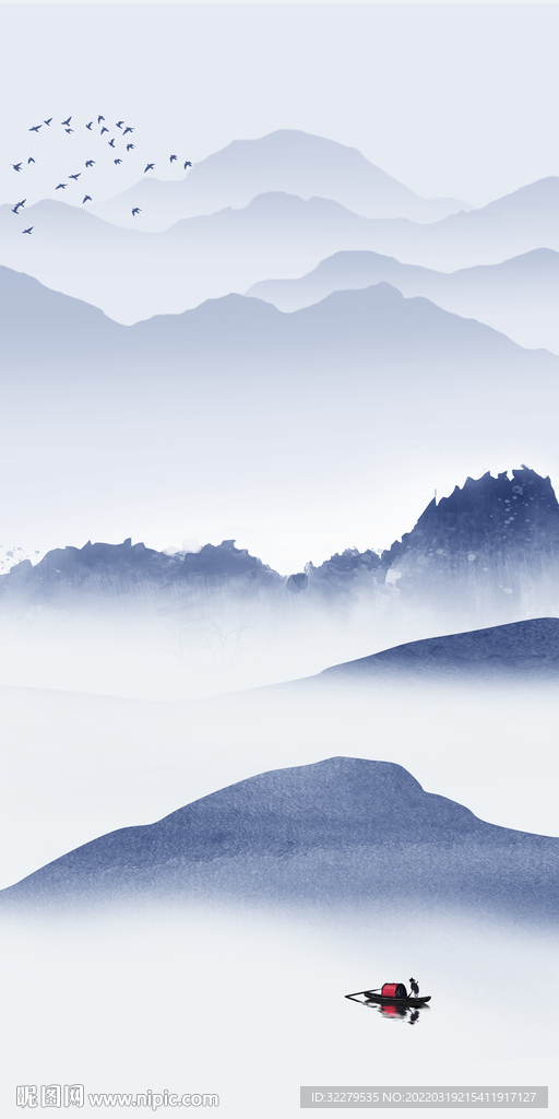 新品中式别墅玄关 TIF分层