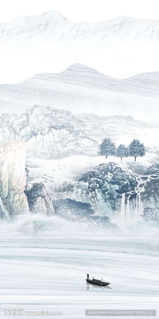 人气中式别墅玄关 TIF分层