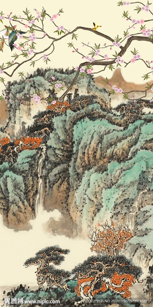 高档 中式别墅玄关 TIF分层