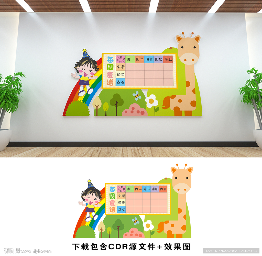 每周食谱