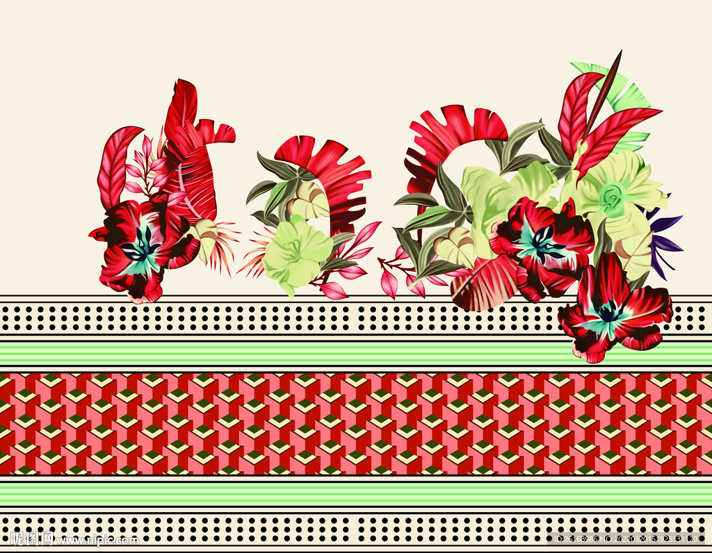 定位花