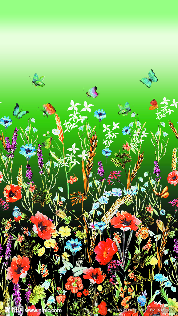 定位花
