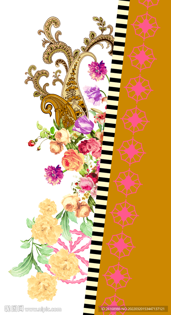 定位花