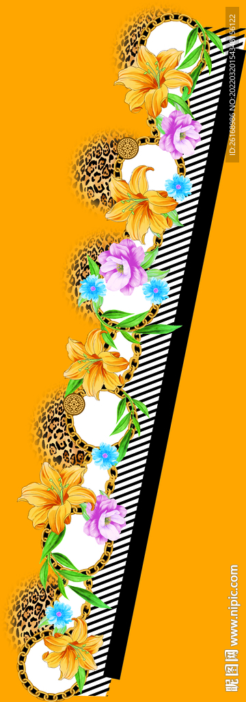 定位花