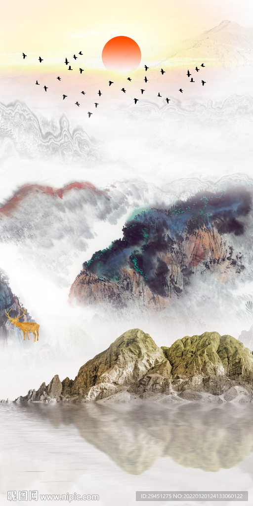 意境高清最新玄关 tif分层