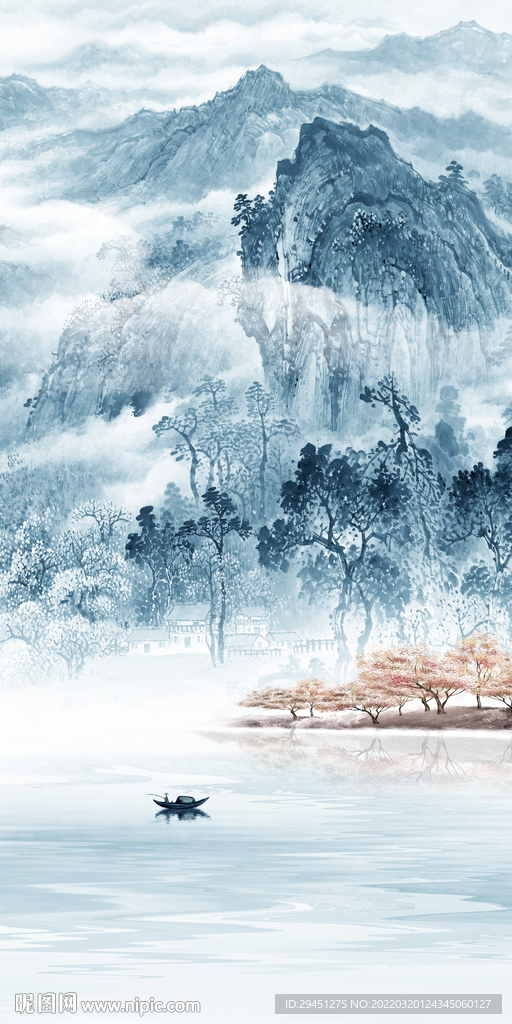 高清 人气简约玄关 tif分层