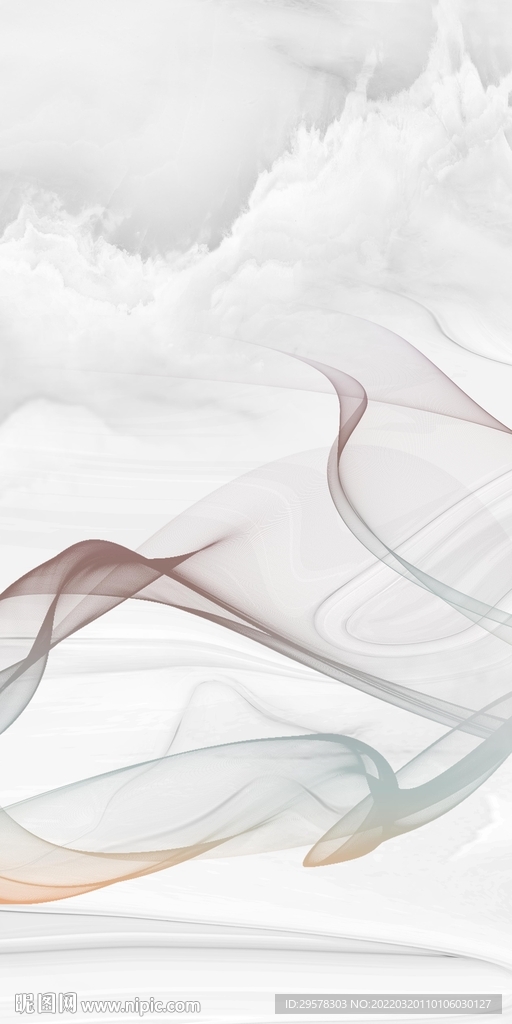 中国风最新山水玄关 TIF分层