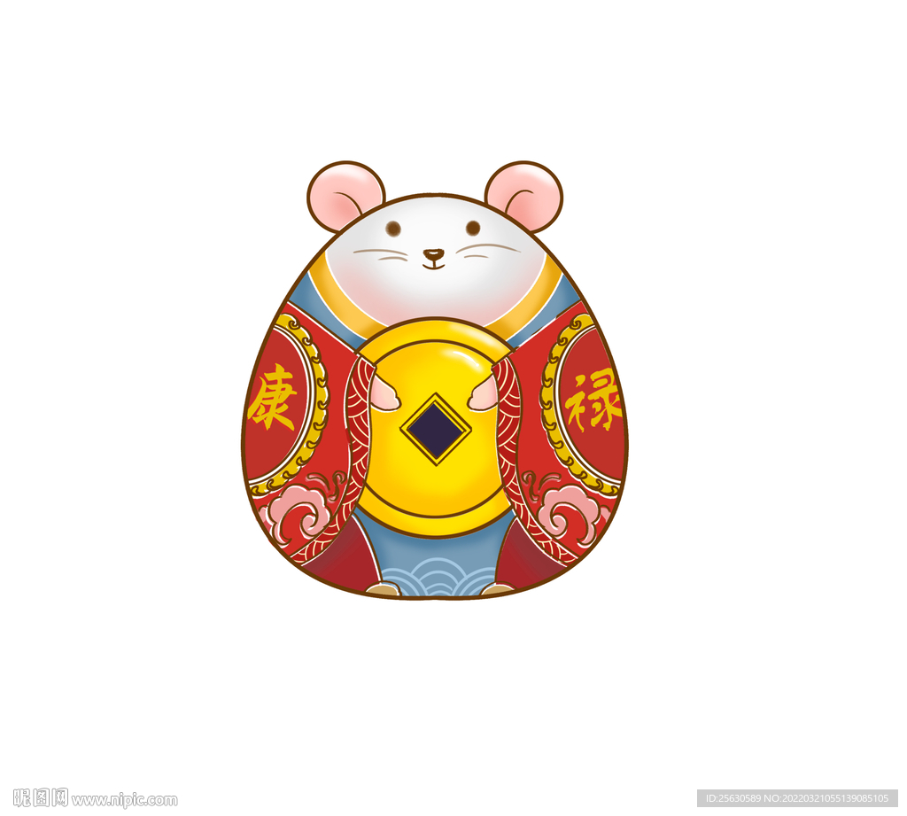 生肖鼠IP形象