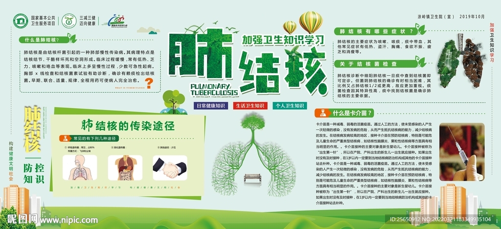 肺结核宣传栏
