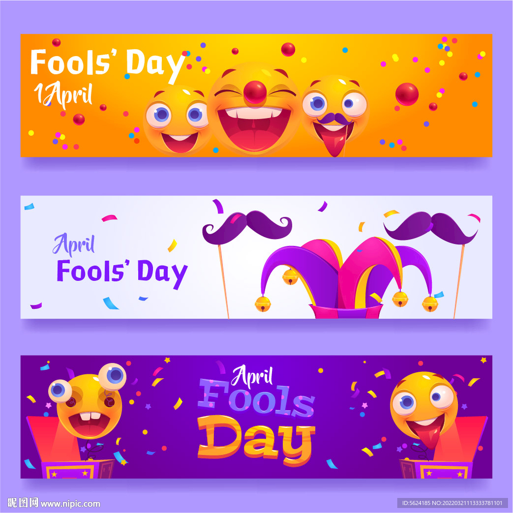 愚人节banner
