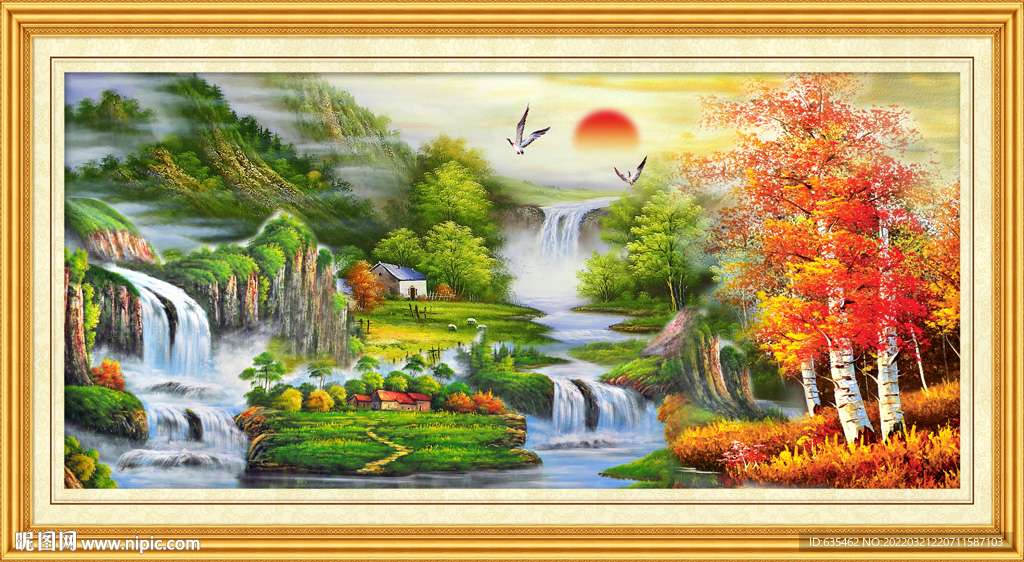 山水画