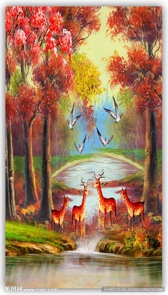 油画风景