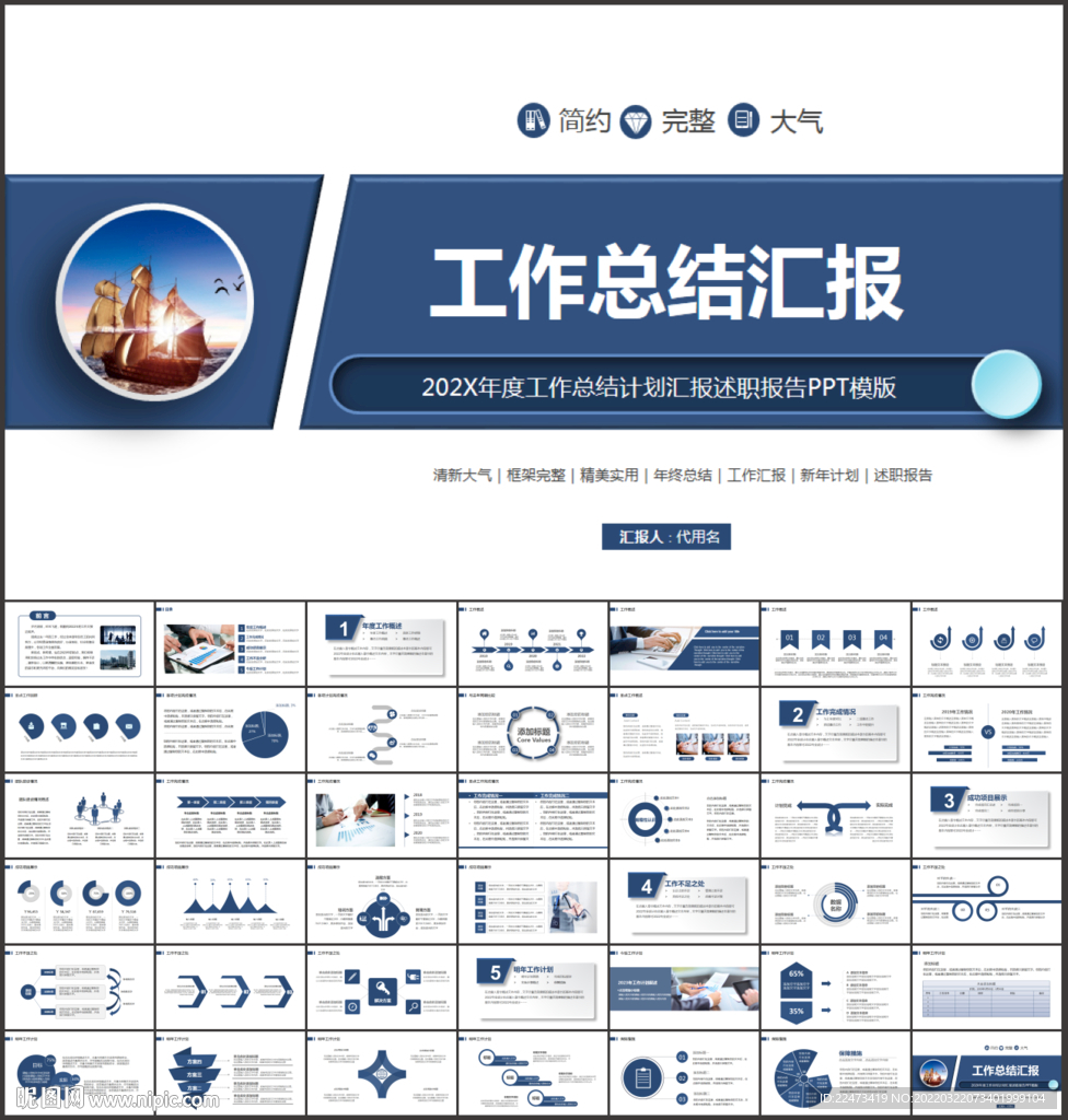 工作汇报PPT