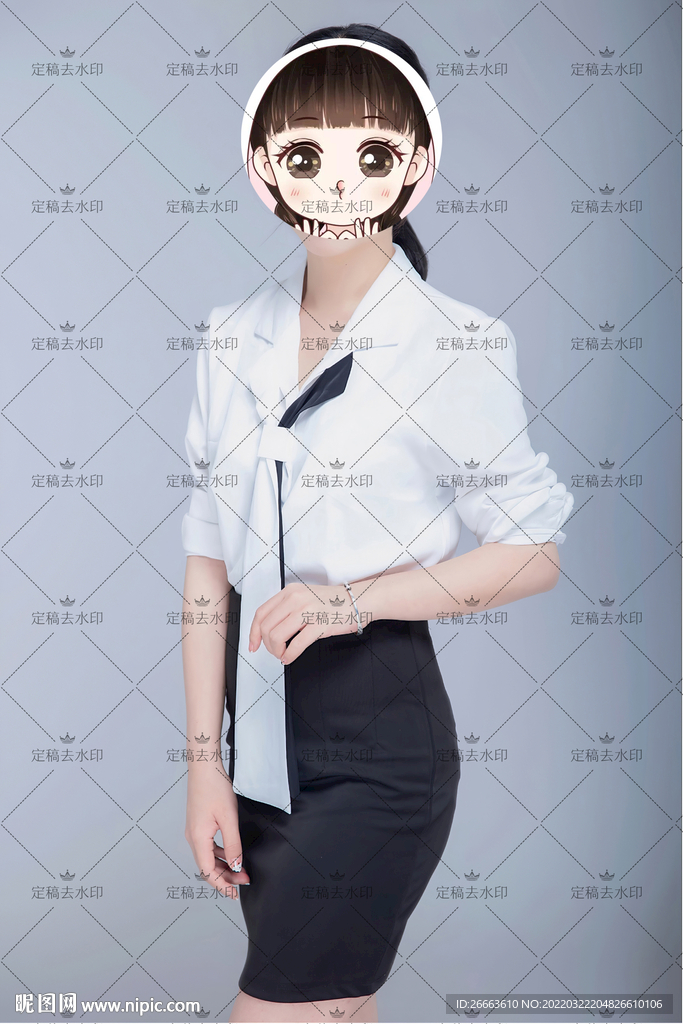 半身照