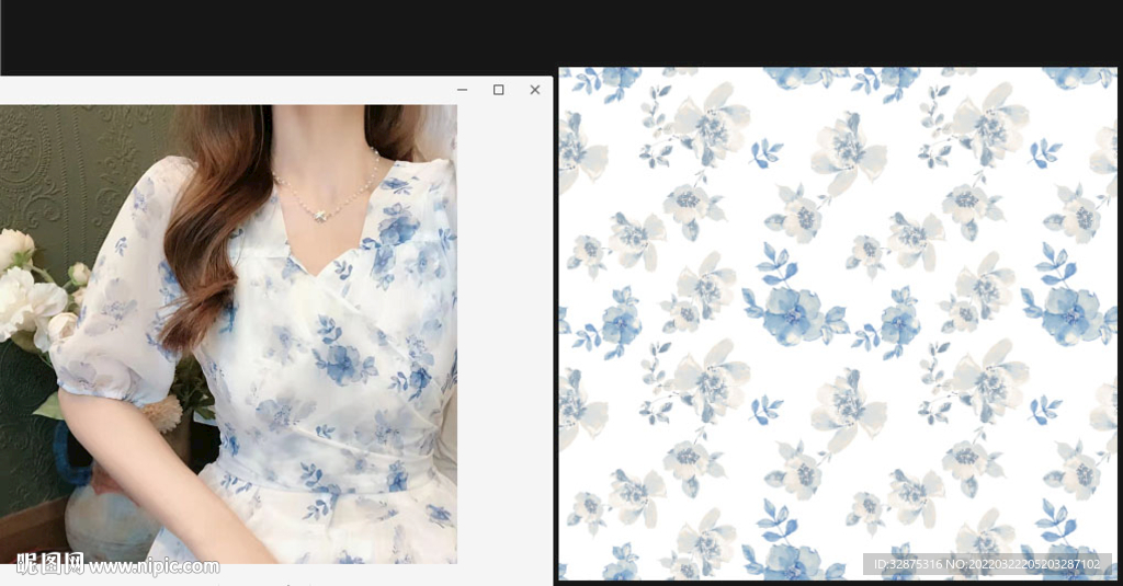 手绘花  水彩花