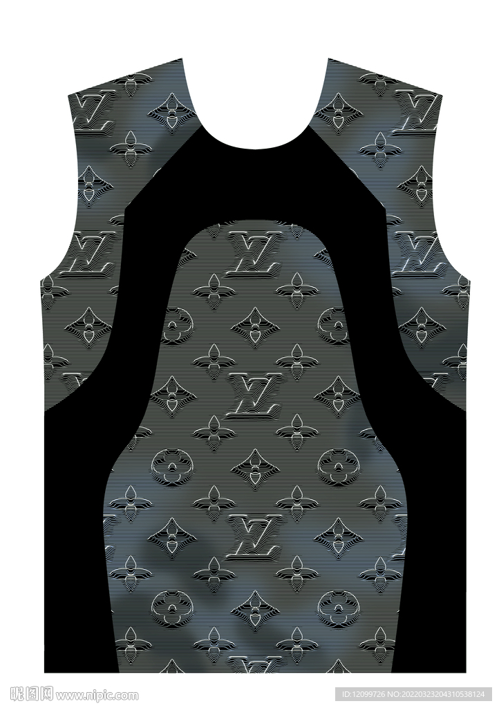 大牌定位数码印花英文