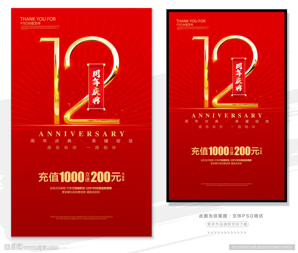12周年 