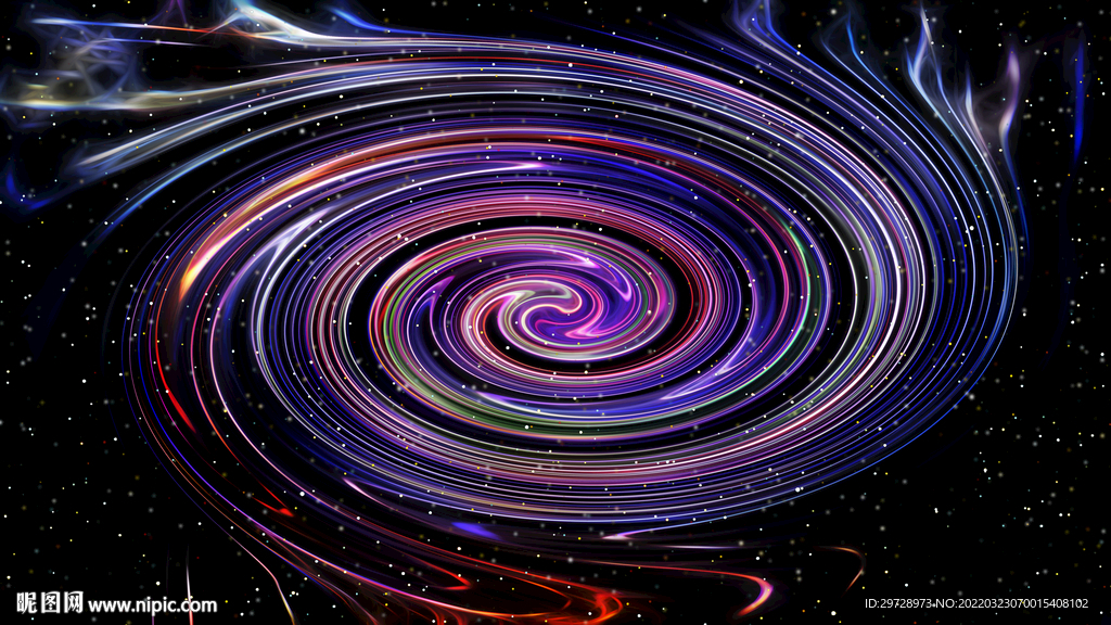 旋涡星空图
