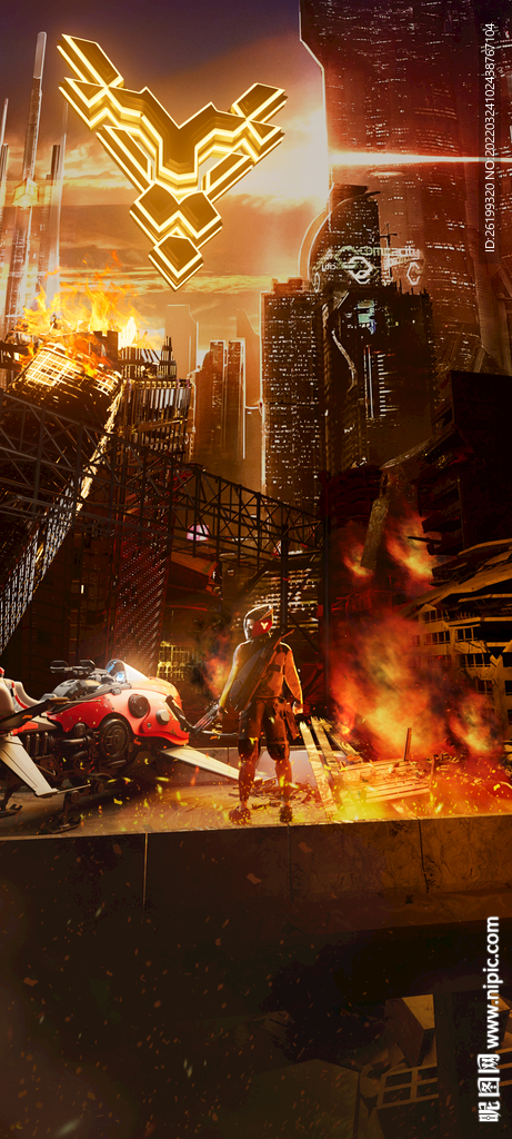 夜店海报 酒吧海报 C4D海报