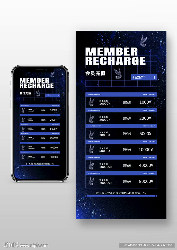  酒吧周年庆优惠海报