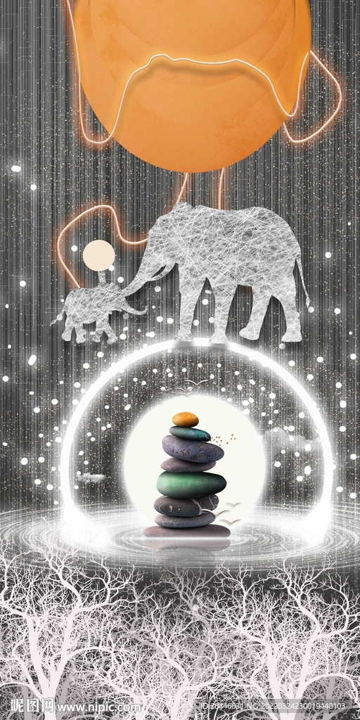 现代简约装饰画 