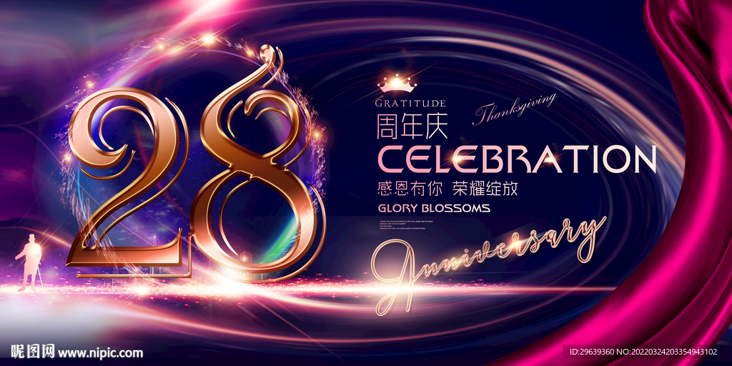 28周年