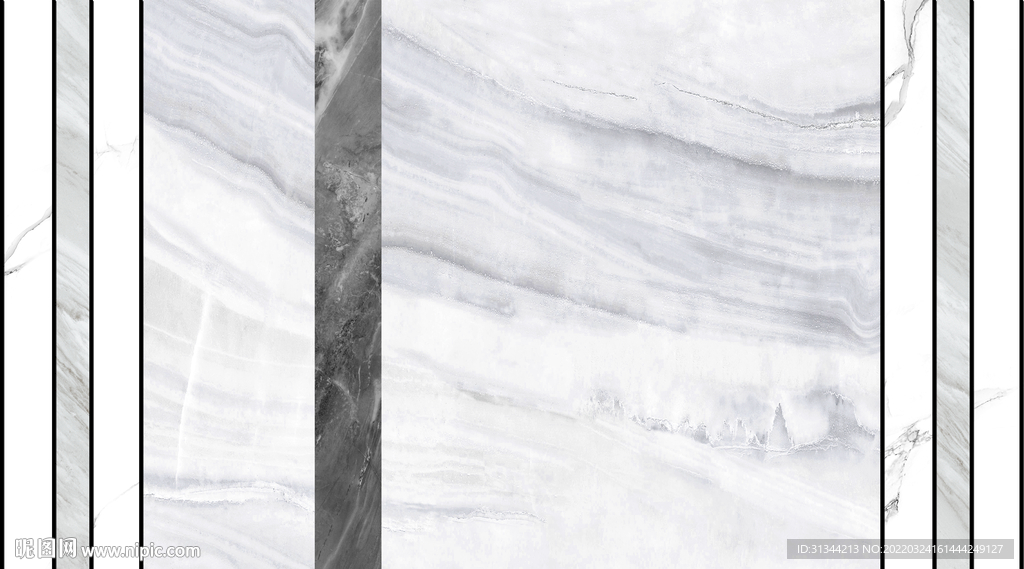 轻奢灰色大理石