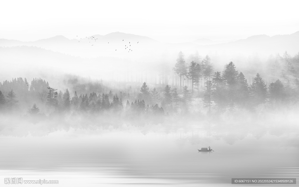 意境山水画