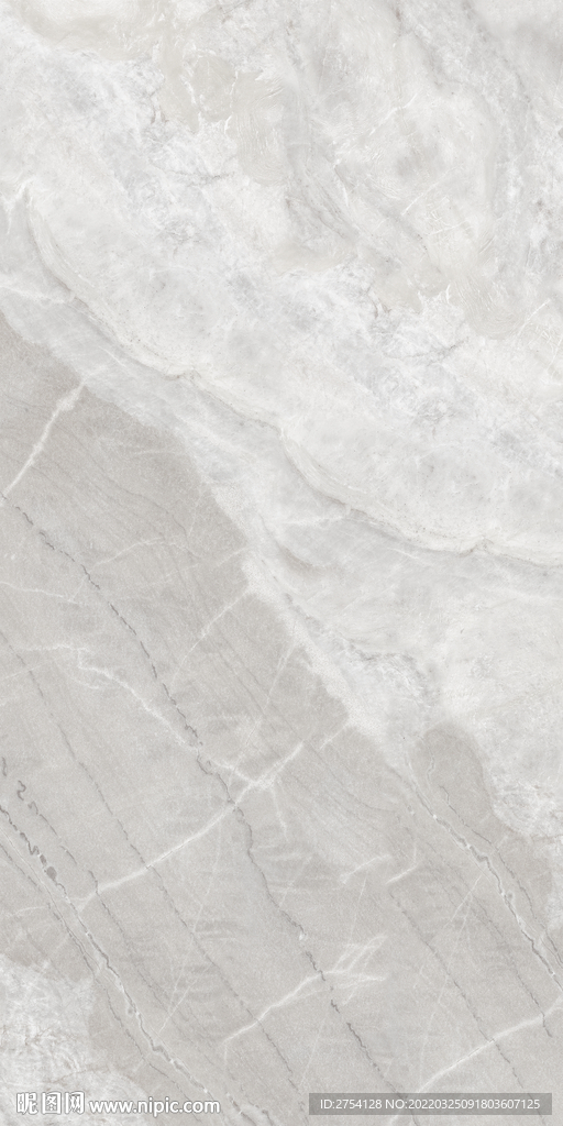 轻奢装饰画 灰白大理石纹理