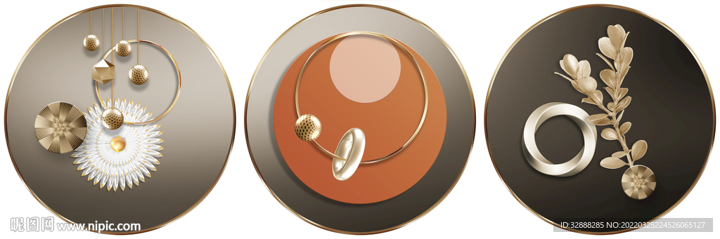 立体几何三联画