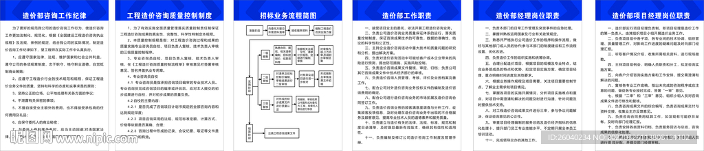 标书造价工程制度牌