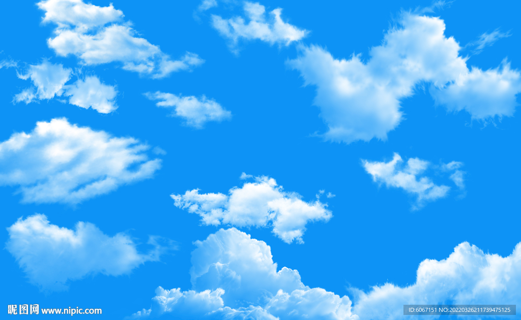 蓝天白云