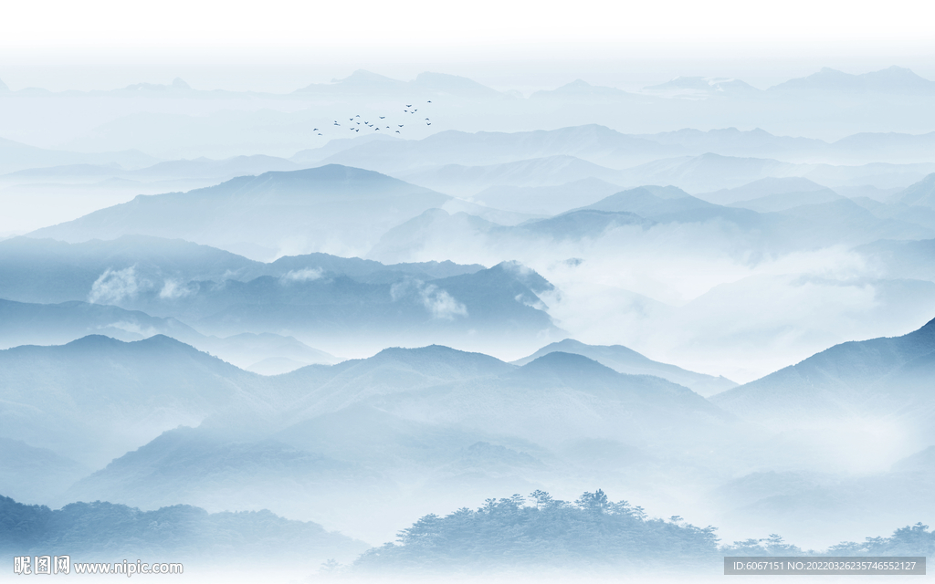 新中式水墨画