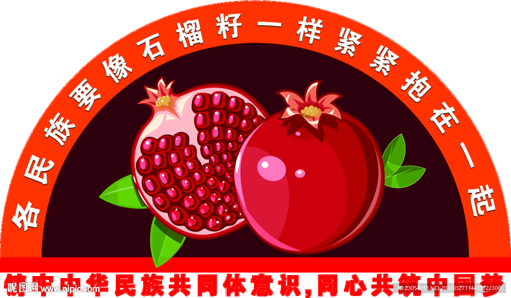 民族团结文化墙