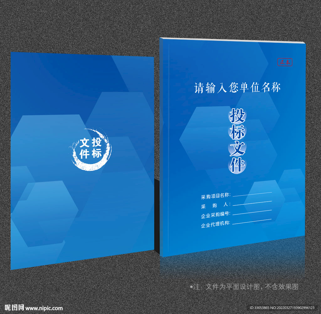 投标书封面