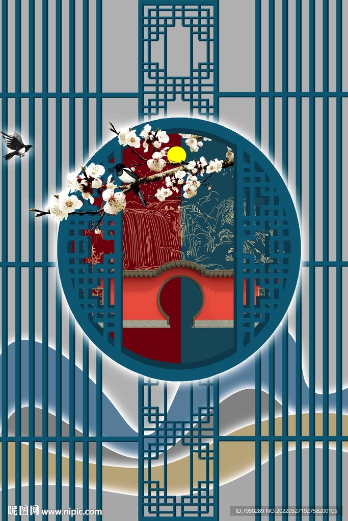 新中式装饰画 