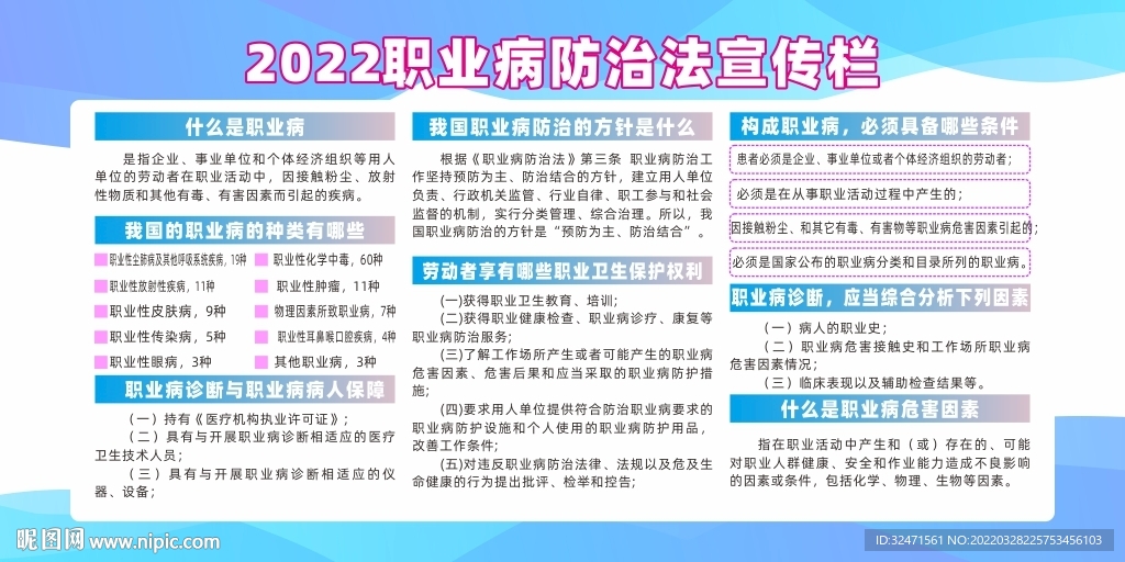 2022年职业病防治法宣传周