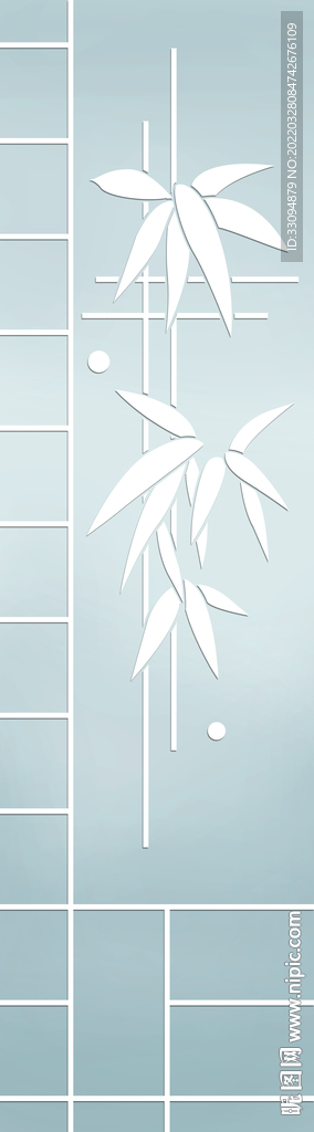 高清分层平开门打印图